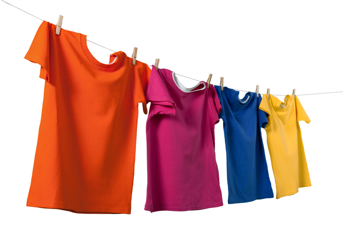 T-Shirts on Clothes Line